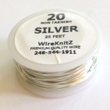 Non-Tarnish Silver-25ft-20NTS25